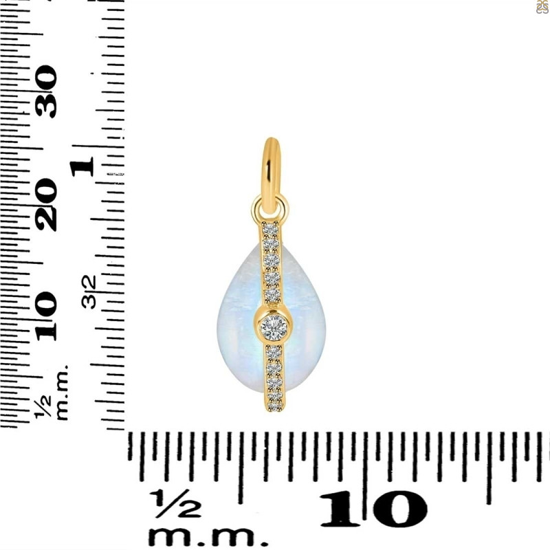 Moonstone Jewelry Set RBM-RN-93-RDE-1198.