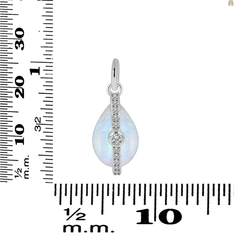 Moonstone Jewelry Set RBM-RN-93-RDE-1198.