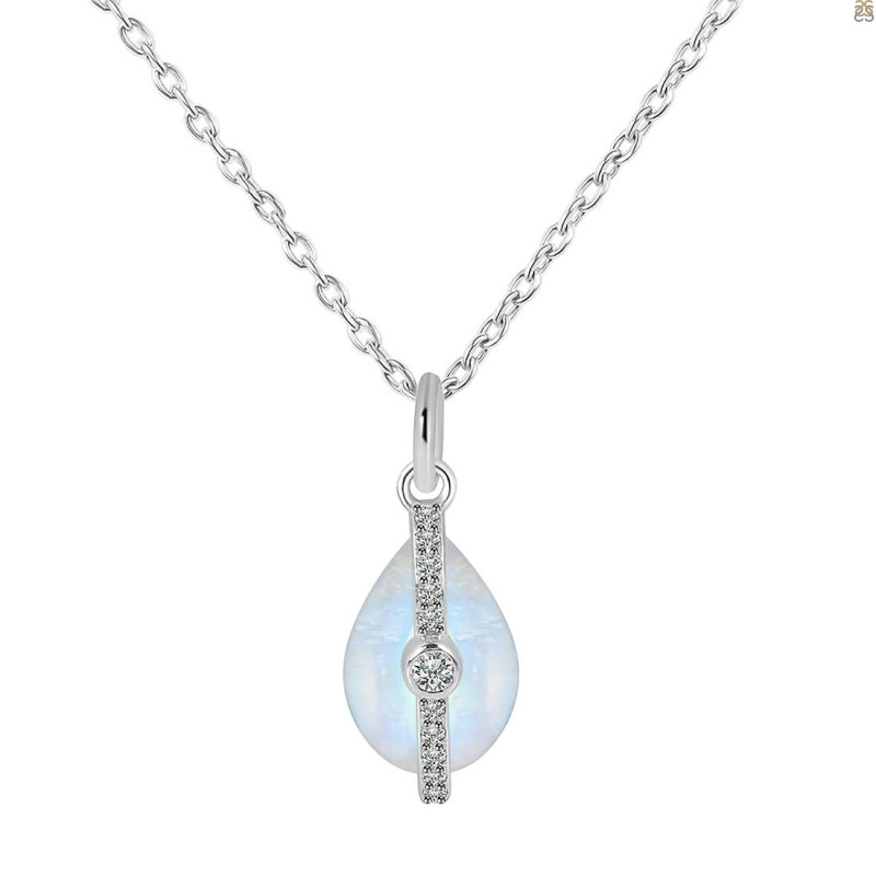 Moonstone Jewelry Set RBM-RN-93-RDE-1198.