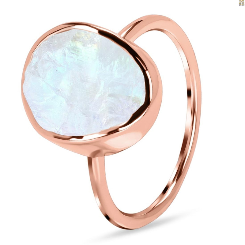 Moonstone Raw Crystal Ring RBM-RR-345.