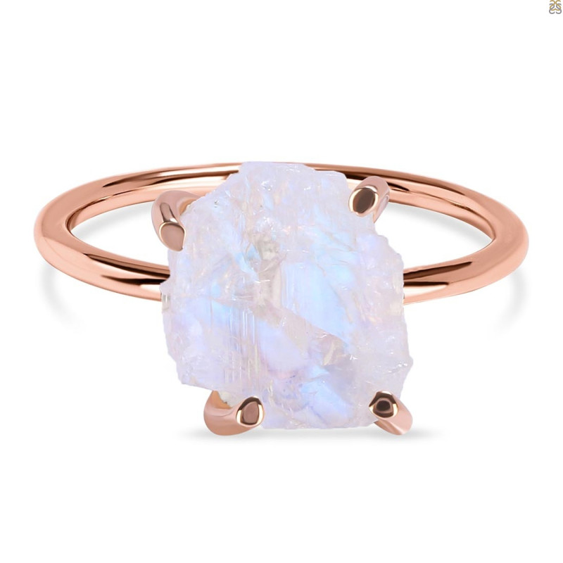 Moonstone Raw Crystal Ring RBM-RR-350.