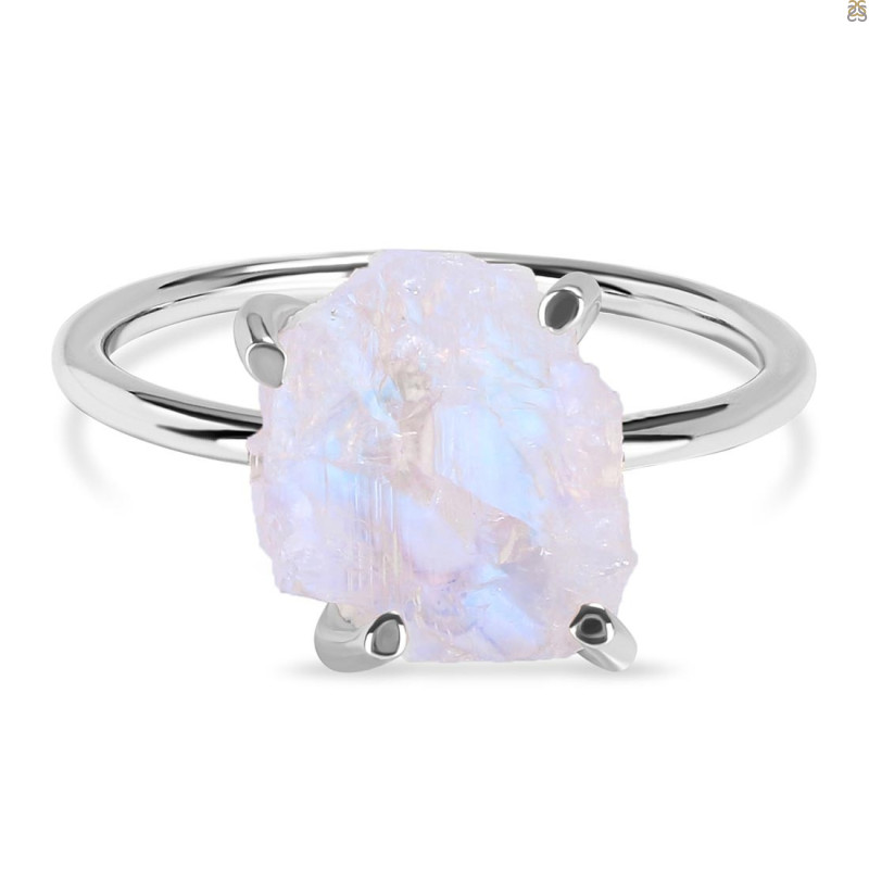 Moonstone Raw Crystal Ring RBM-RR-350.