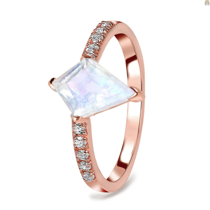 Moonstone & White Topaz Ring RBM-RR-400.