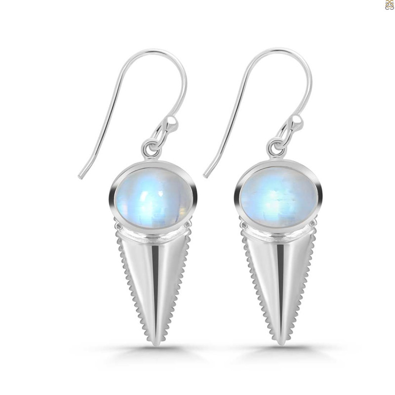 Moonstone Shell Earring RBM-RUE-8.