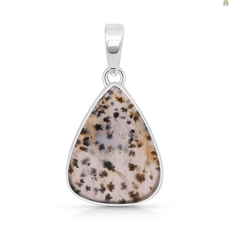 Russian Dendritic Agate Pendant-SP RDA-1-11