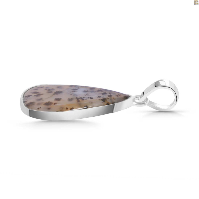 Russian Dendritic Agate Pendant-SP RDA-1-11