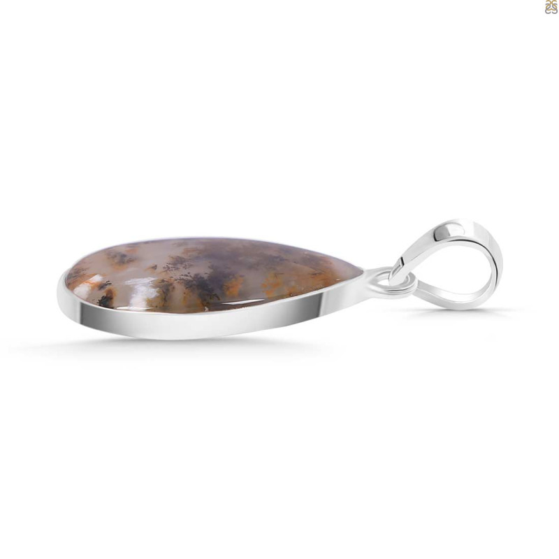 Russian Dendritic Agate Pendant-SP RDA-1-12