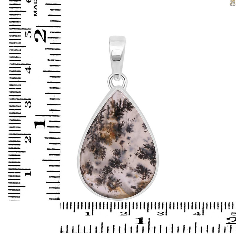 Russian Dendritic Agate Pendant-SP RDA-1-13