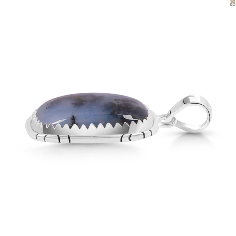Russian Dendritic Agate Pendant-SP RDA-1-16