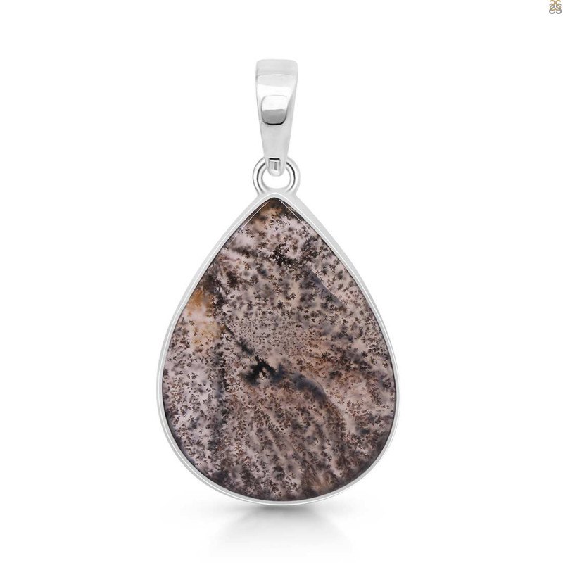 Russian Dendritic Agate Pendant-SP RDA-1-19
