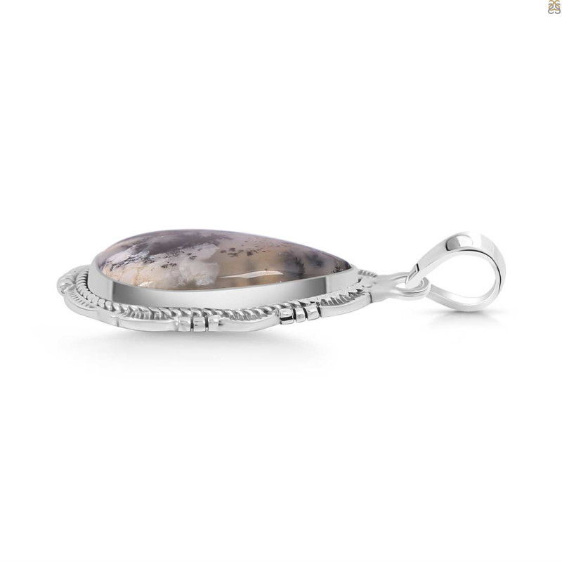 Russian Dendritic Agate Pendant-SP RDA-1-29