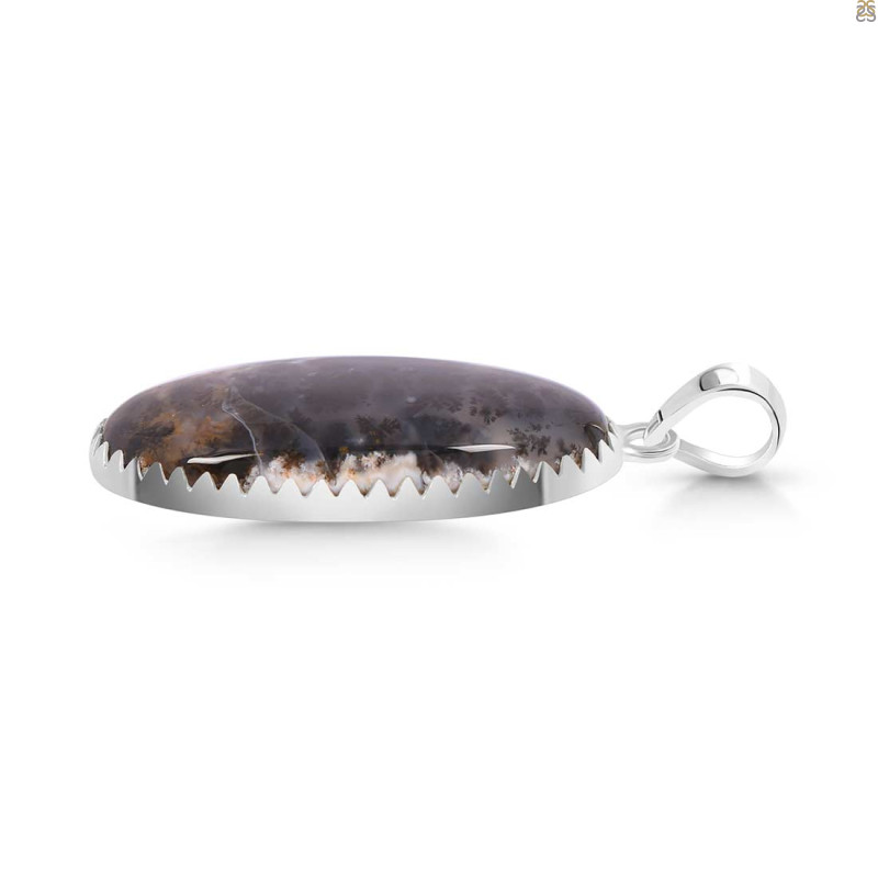 Russian Dendritic Agate Pendant-SP RDA-1-42