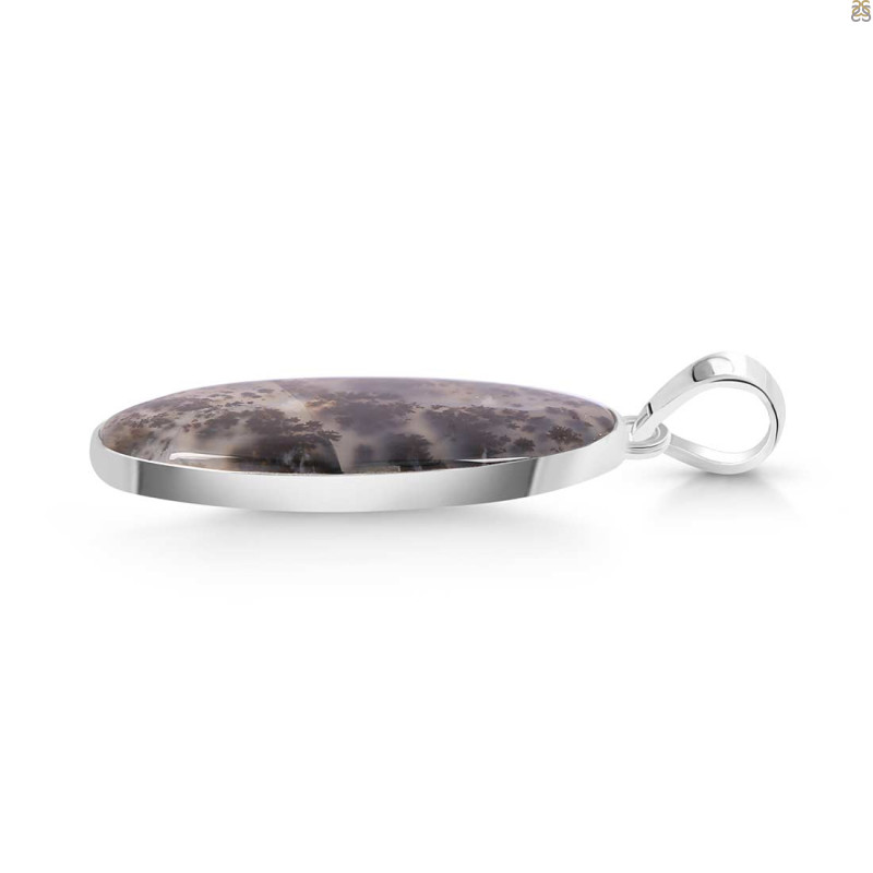 Russian Dendritic Agate Pendant-SP RDA-1-45