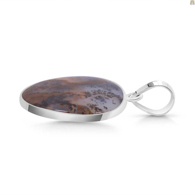 Russian Dendritic Agate Pendant-SP RDA-1-46