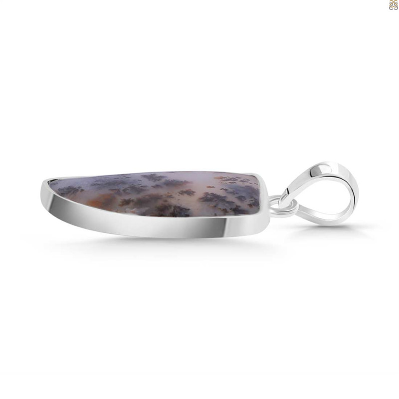Russian Dendritic Agate Pendant-SP RDA-1-5
