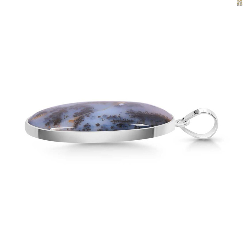 Russian Dendritic Agate Pendant-SP RDA-1-51