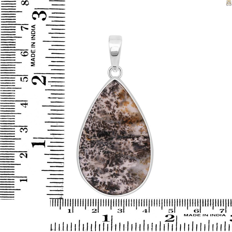 Russian Dendritic Agate Pendant-SP RDA-1-53