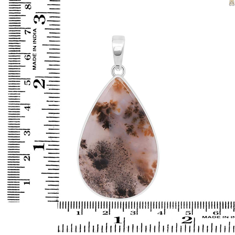 Russian Dendritic Agate Pendant-SP RDA-1-58
