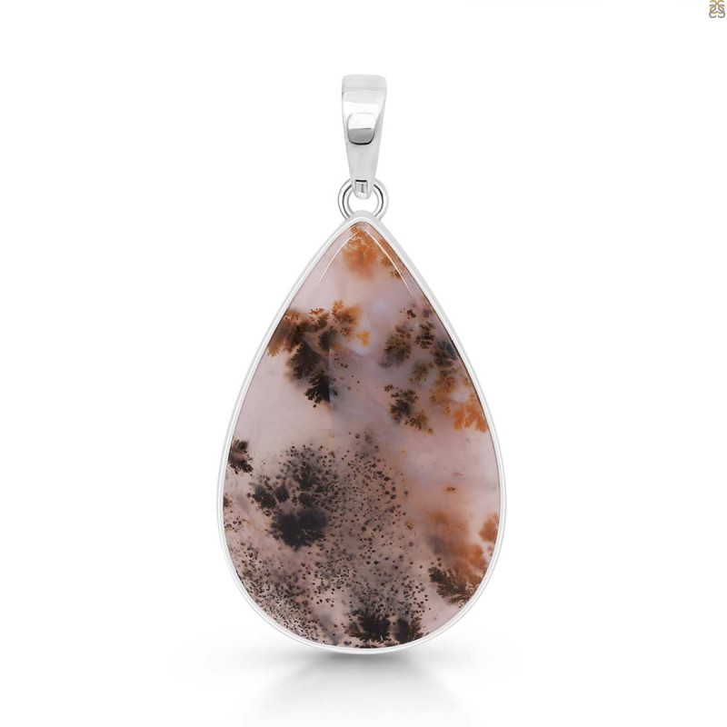 Russian Dendritic Agate Pendant-SP RDA-1-58
