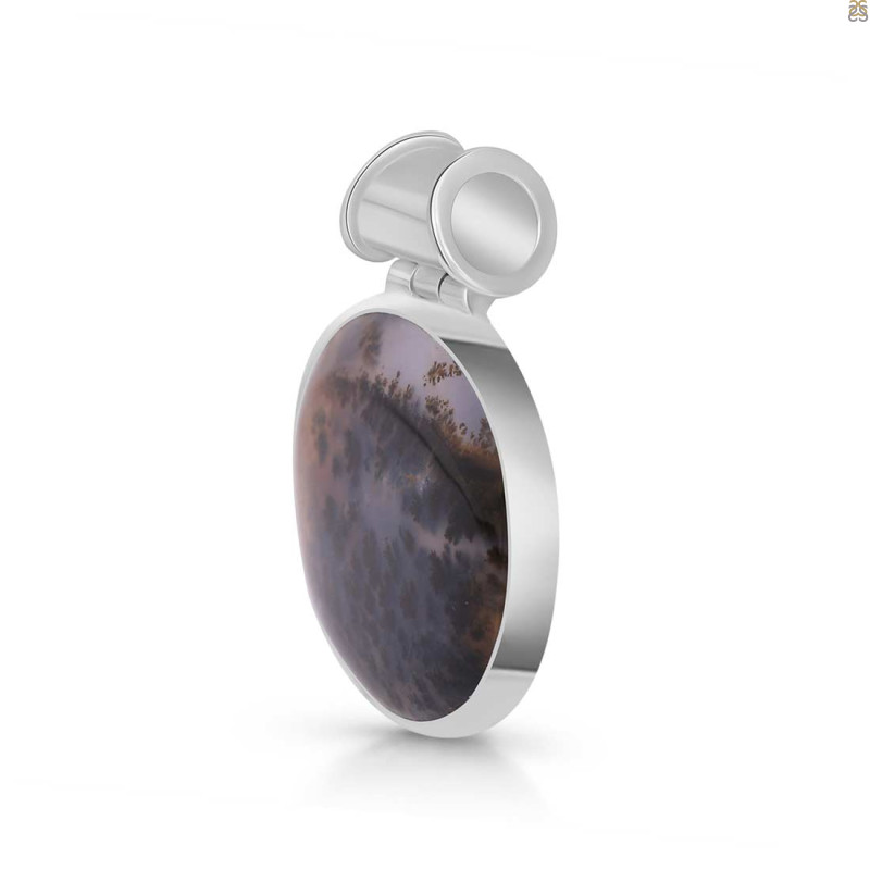 Russian Dendritic Agate Pendant-SP RDA-1-67