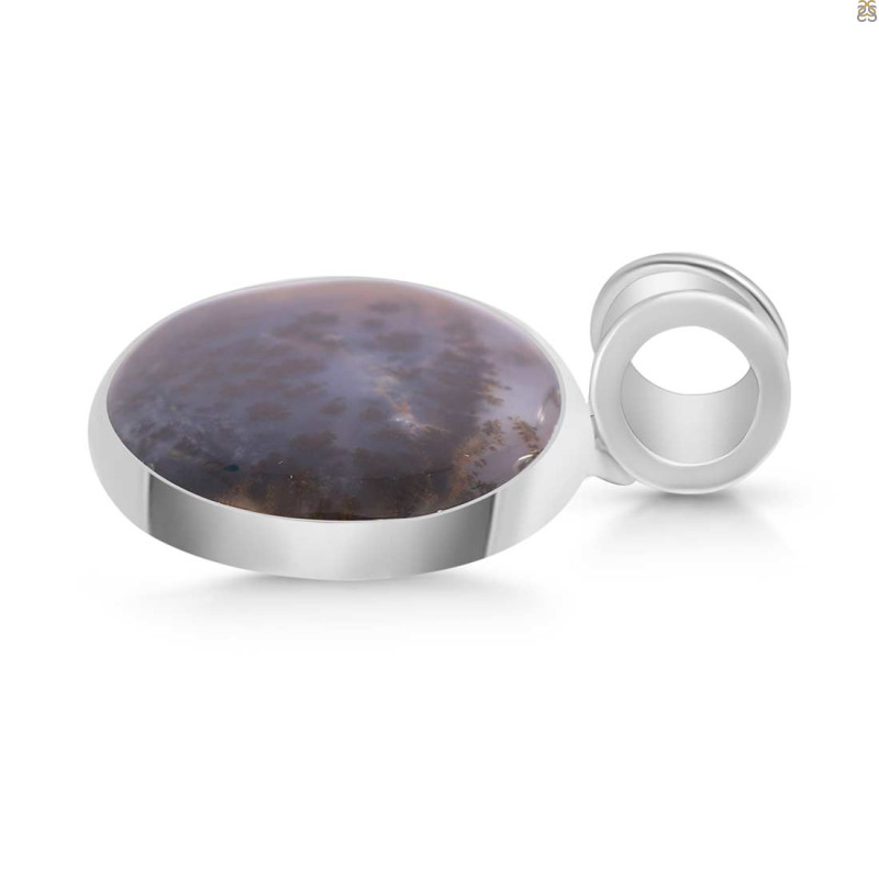 Russian Dendritic Agate Pendant-SP RDA-1-67