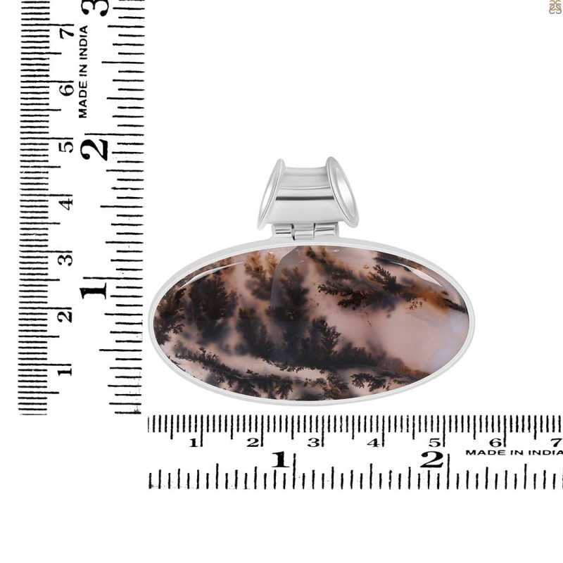 Russian Dendritic Agate Pendant-SP RDA-1-69