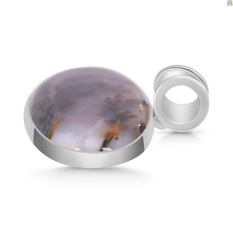 Russian Dendritic Agate Pendant-SP RDA-1-69