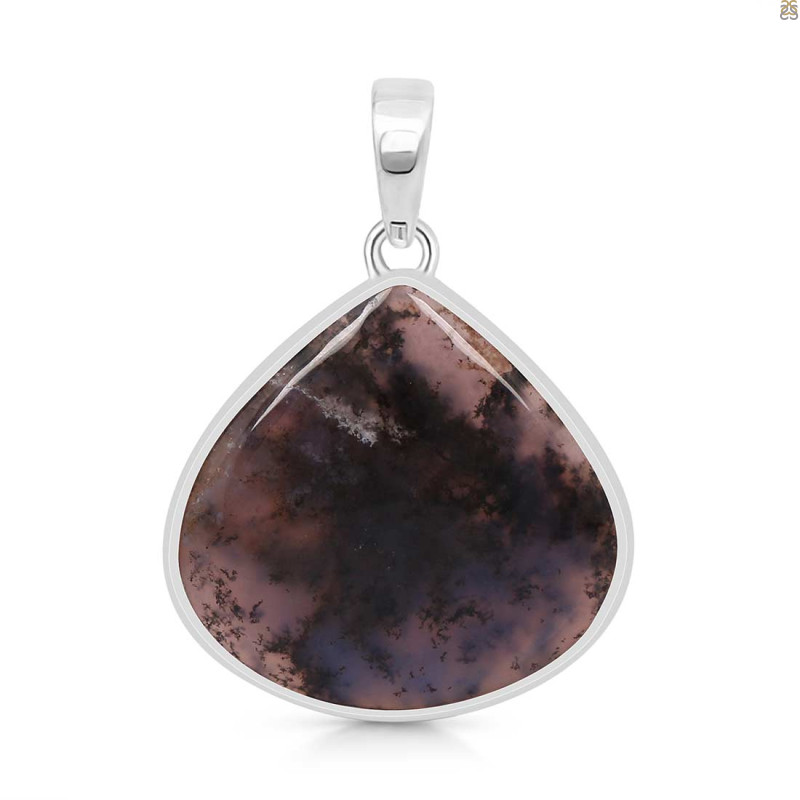 Russian Dendritic Agate Pendant-SP RDA-1-72