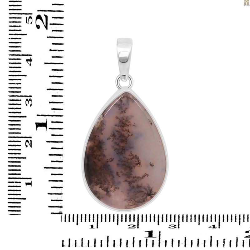 Russian Dendritic Agate Pendant-SP RDA-1-78