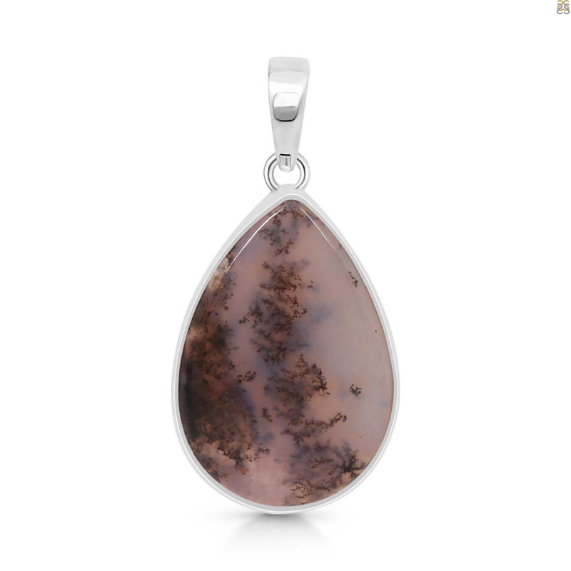 Russian Dendritic Agate Pendant-SP RDA-1-78