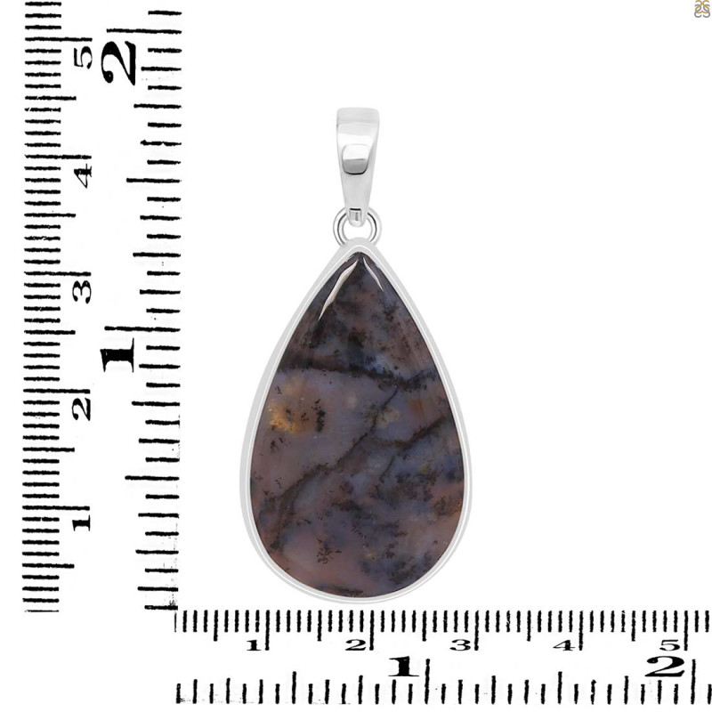 Russian Dendritic Agate Pendant-SP RDA-1-79