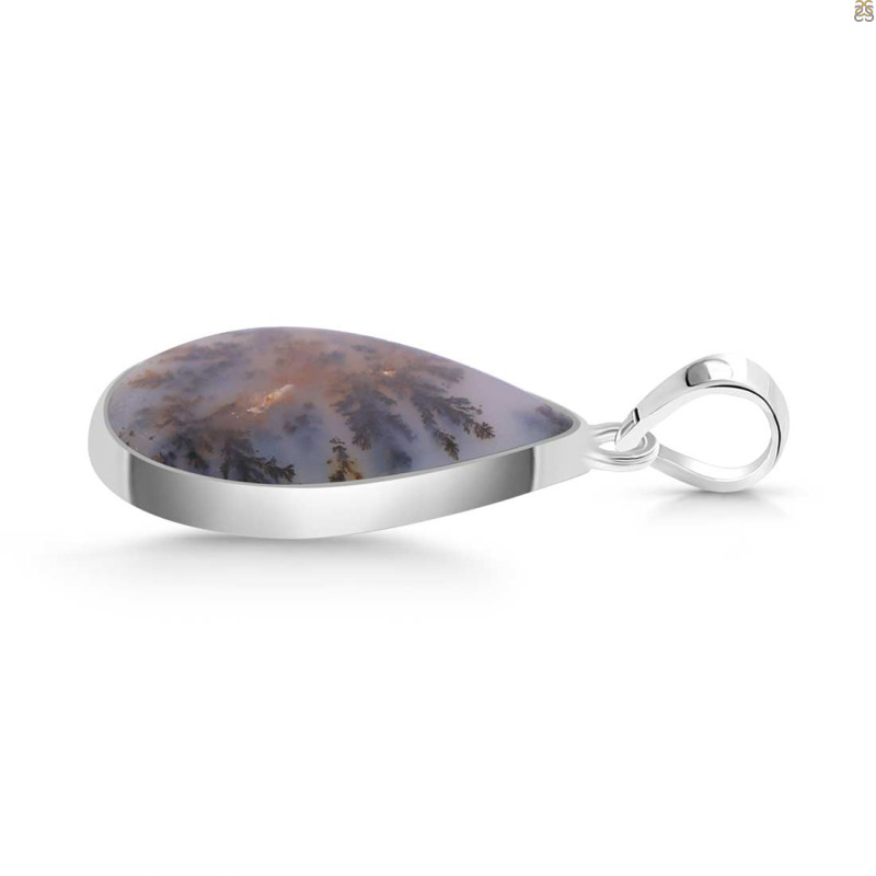 Russian Dendritic Agate Pendant-SP RDA-1-9