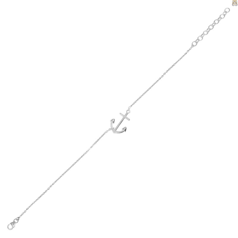 Plain Silver Bracelet