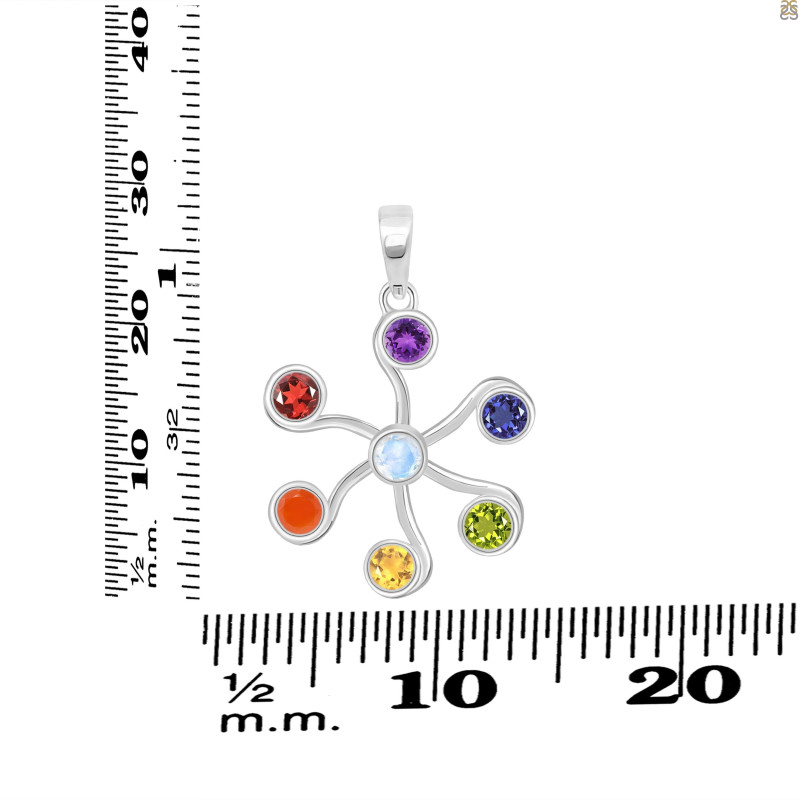 Chakra Pendant CKR-RDP-40.