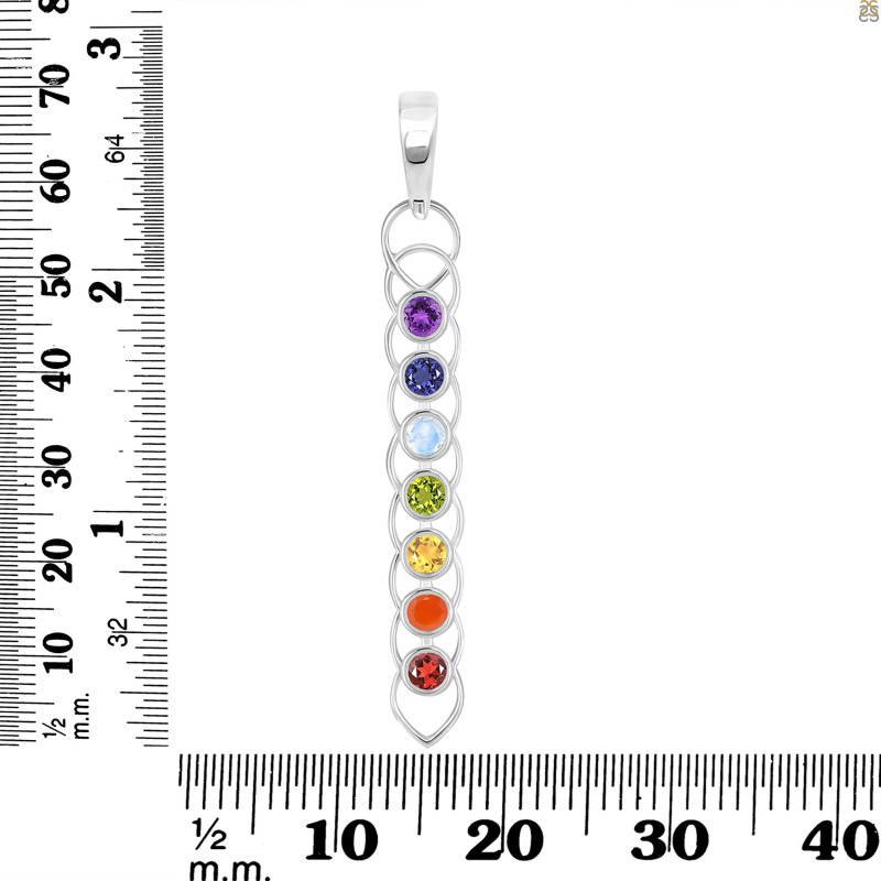Chakra Pendant CKR-RDP-5.