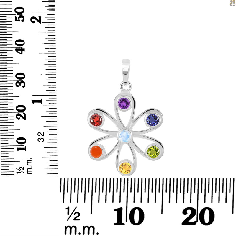 Chakra Pendant CKR-RDP-6.