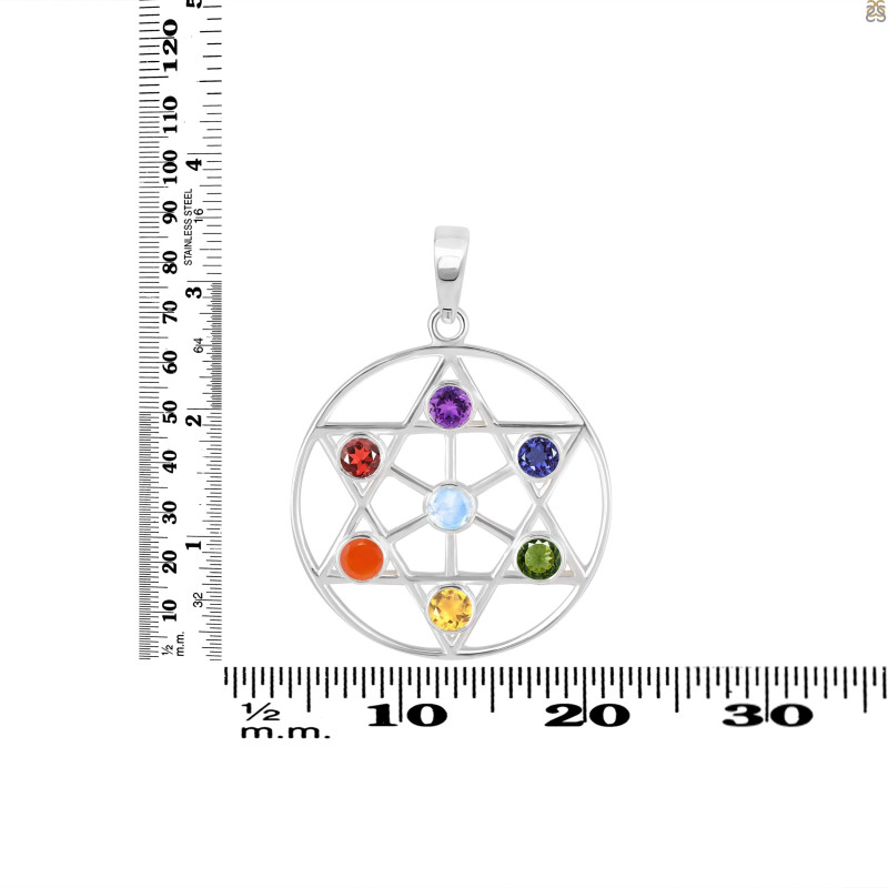 Chakra Pendant CKR-RDP-7.