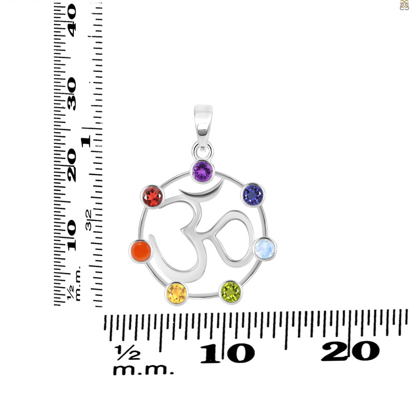 Chakra Pendant CKR-RDP-8.