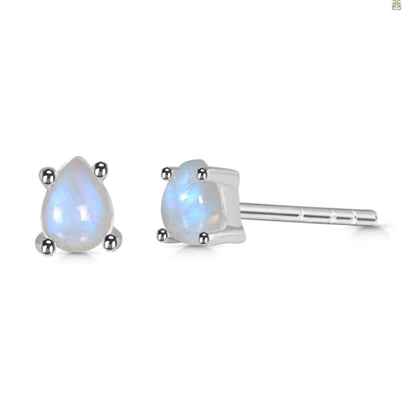 Moonstone Stud Earring RBM-RDE-1114.