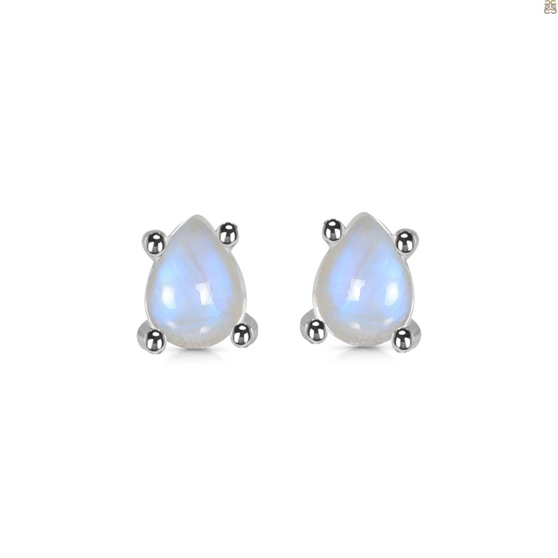 Moonstone Stud Earring RBM-RDE-1114.