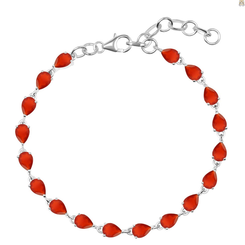 Red Onyx Bracelet ROX-RDB-105.
