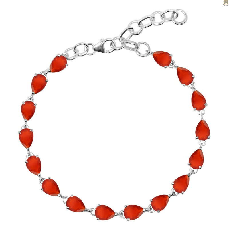 Red Onyx Bracelet ROX-RDB-106.