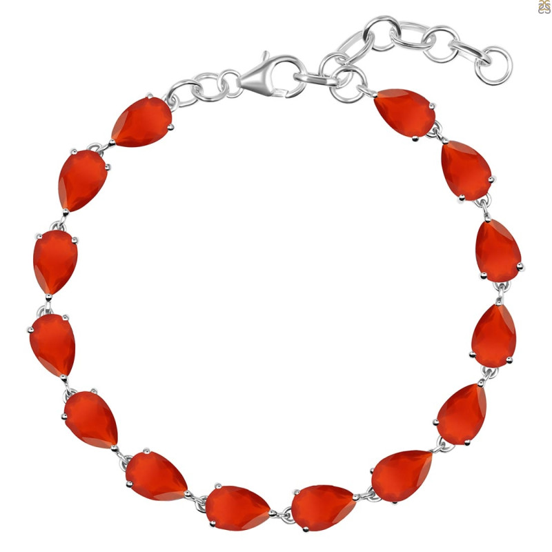 Red Onyx Bracelet ROX-RDB-107.