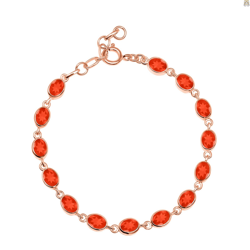 Red Onyx Bracelet ROX-RDB-113-CUT.