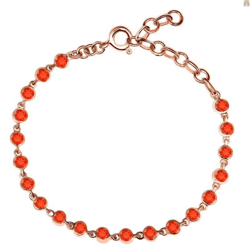 Red Onyx Bracelet ROX-RDB-116-CUT.