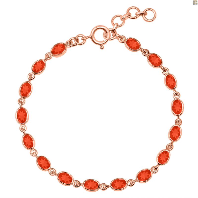Red Onyx Bracelet ROX-RDB-117-CUT.