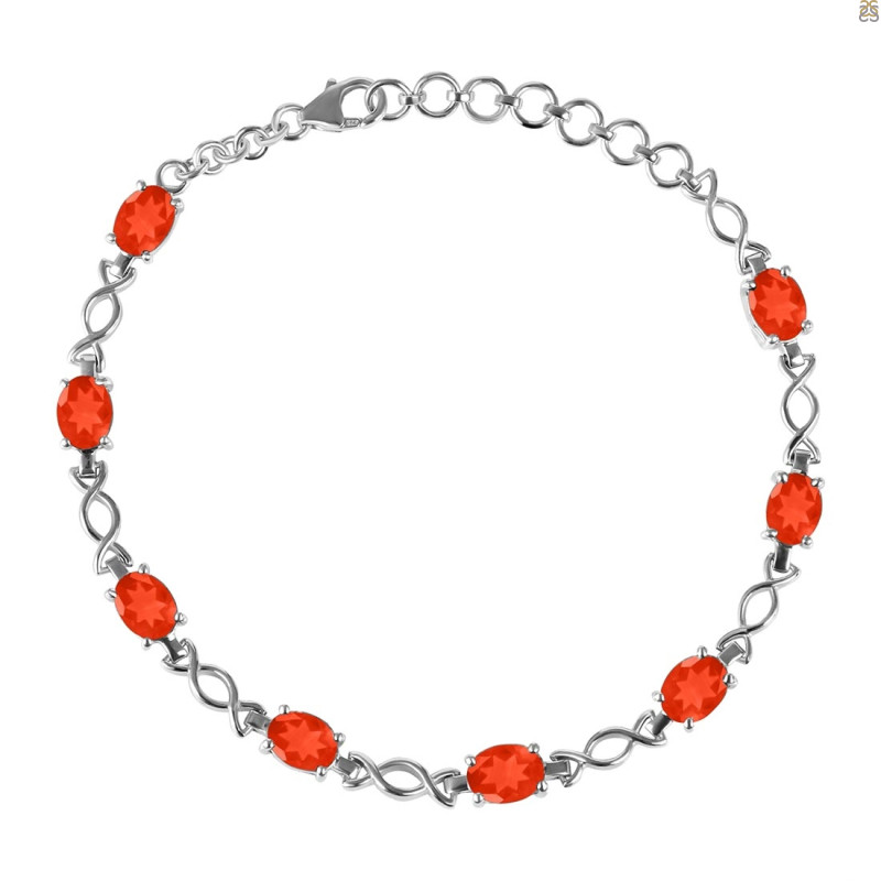 Red Onyx Bracelet ROX-RDB-3-A.