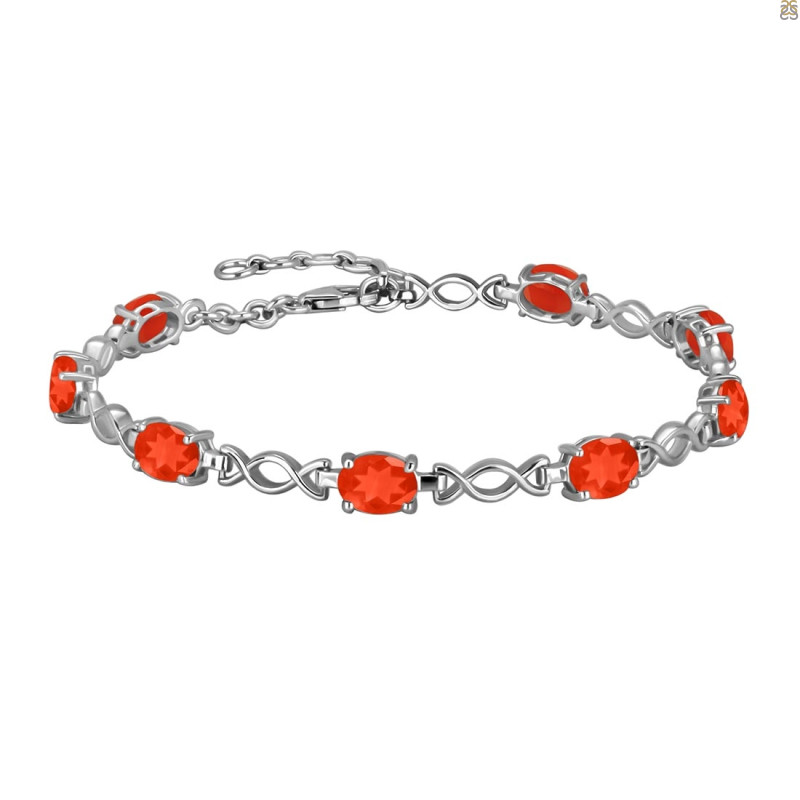 Red Onyx Bracelet ROX-RDB-3-A.