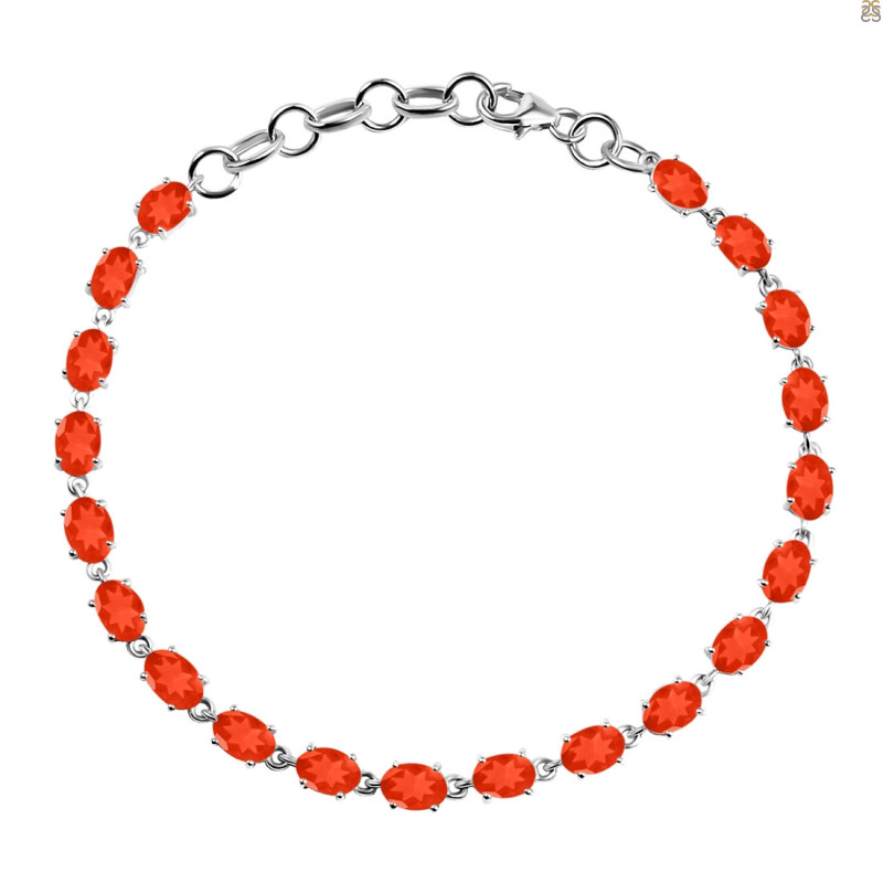 Red Onyx Bracelet ROX-RDB-71-CUT.