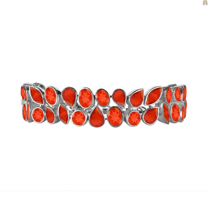 Red Onyx Bracelet ROX-RDB-91-CUT.